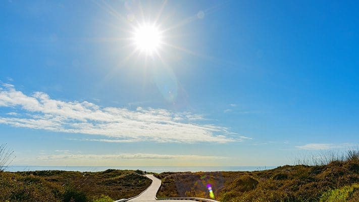 Sun and path with link to non-dual meditation